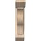 Ekena Millwork Funston Slat Smooth Bracket w/ Offset Brace, Douglas Fir, 5 1/2"W x 16"D x 24"H BKT0604X16X24FST06SDF - alternate 4